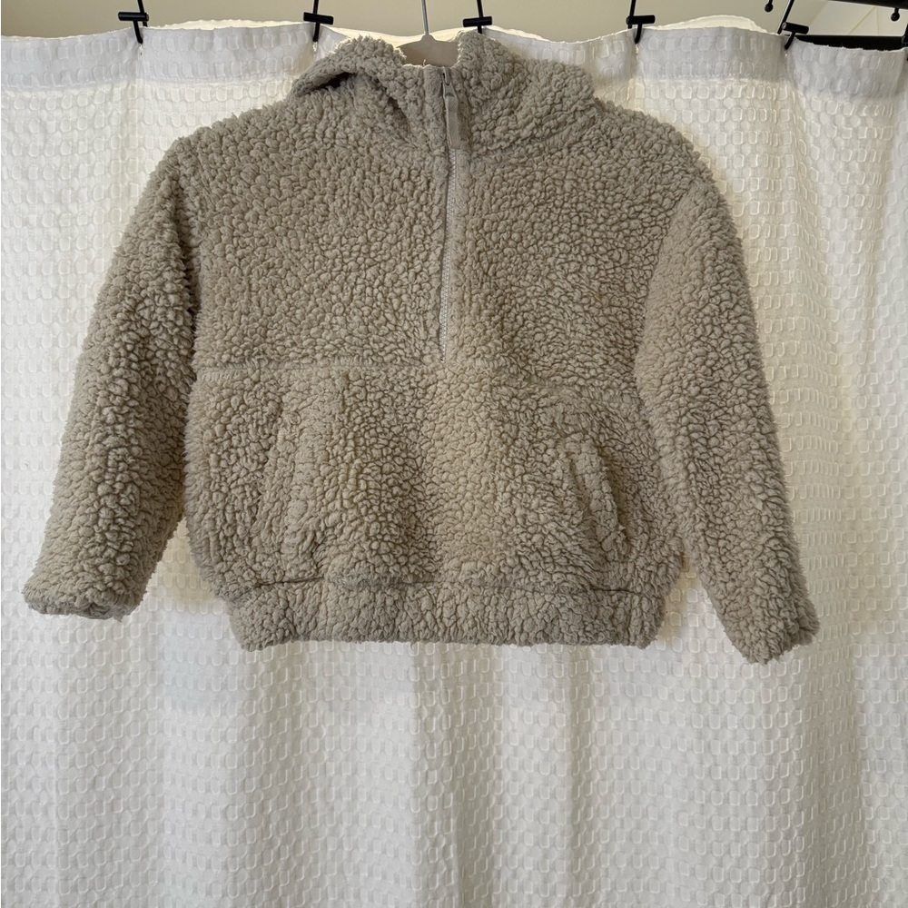 Cozy Kids Sherpa Jacket - Gray